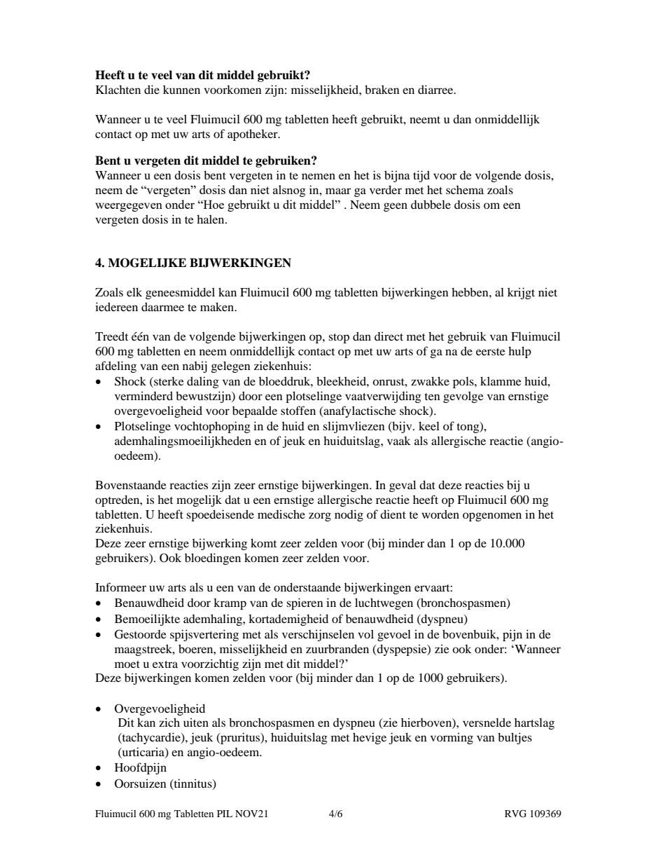 600mg Tabletten afbeelding van document #4, leaflet