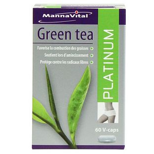 MannaVital Green Tea Platinum Capsules 60CP