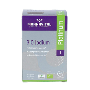 MannaVital Jodium Bio Platinum Capsules 90VCP