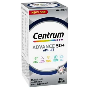 Centrum Advance 50+ Adults Tabletten 100TB Centrum Advance 50+ Adults Tabletten 100TB