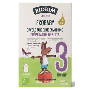 Biobim Ekobaby 3 10mnd+ 600GR Biobim Ekobaby 3 10mnd+ 600GR