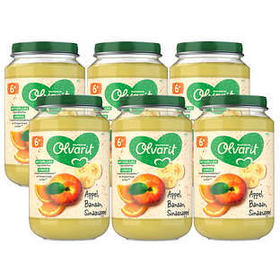 Olvarit 6m+ Appel Banaan Sinaasappel 200GR