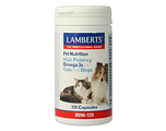 Lamberts Omega 3 voor Kat en Hond Capsules 120CP