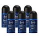 Nivea Men Deep Roll-On Voordeelverpakking 6x50ML