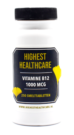 Highest Healthcare Vitamine B12 1000mcg Smelttabletten 250TB