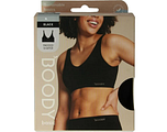 Boody Padded Shaper Crop Bra Zwart XL 1ST Boody Padded Shaper Crop Bra Zwart XL 1ST