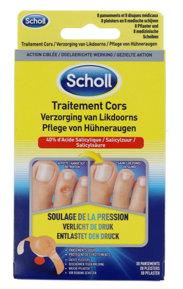Scholl Likdoorn Verwijderpleister afbeelding 1