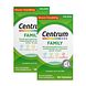 Centrum Family Multivitaminen Tabletten Multiverpakking 2x180TB