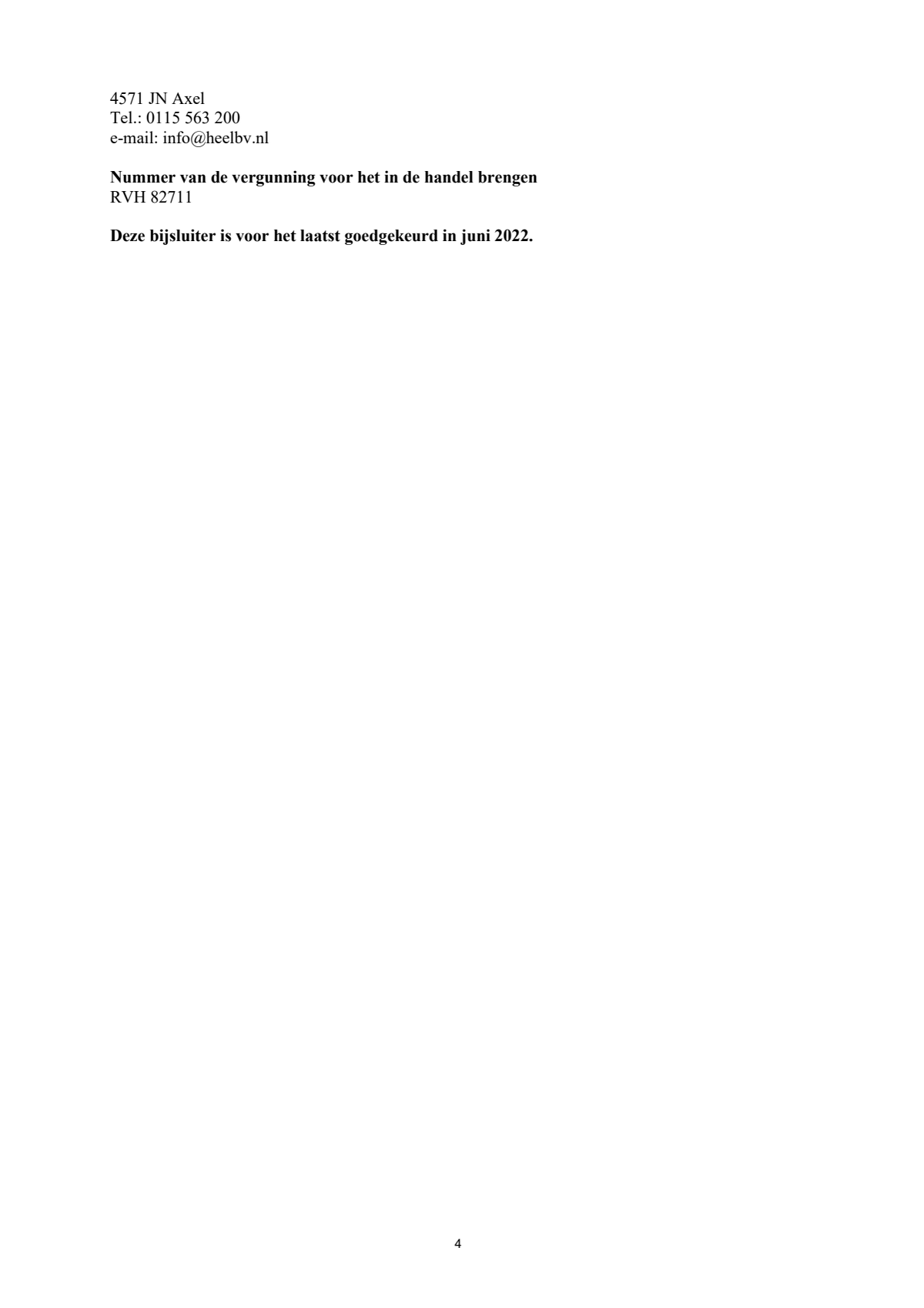 Sabal-Homaccord afbeelding van document #4, leaflet
