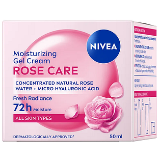 Nivea Hydraterende Gezichtsgel Rose Care 50ML