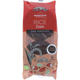 BonVita Pure Chocolade Rijstwafels 100GR
