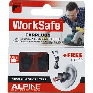Alpine WorkSafe Special Work Filters Oordoppen 1ST Alpine WorkSafe Special Work Filters Oordoppen 1ST