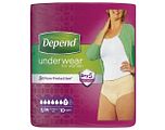 Depend Pants Vrouwen Normal S/M 10ST Depend Pants Vrouwen Normal S/M 10ST