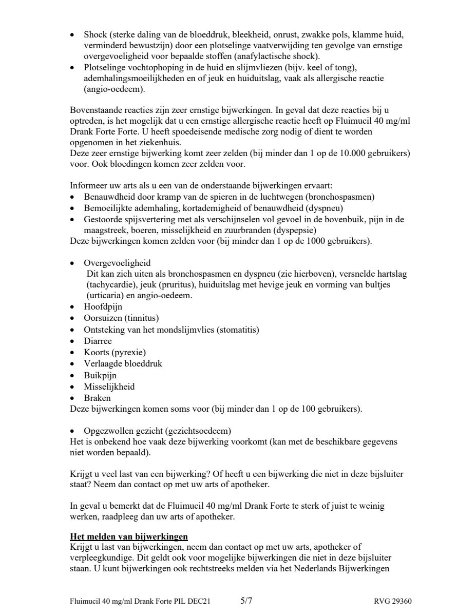 40mg (4%) Drank Forte afbeelding van document #5, leaflet