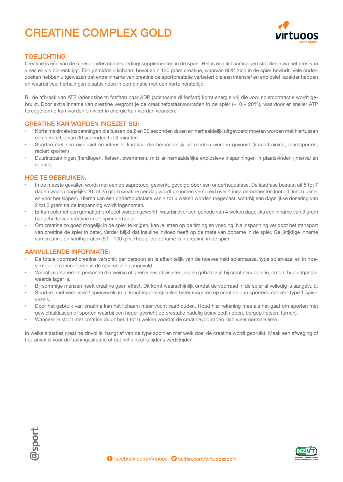 Creatine Gold afbeelding van document #2, label