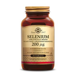 Solgar Selenium 200 mcg Tabletten 50TB Solgar Selenium 200 mcg Tabletten 50TB
