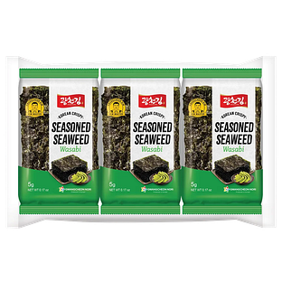 KC Nori Seasoned Seaweed Wasabi 15GR