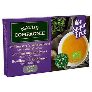 Natur Compagnie Bouillon met Rundvlees Gistvrij 8ST