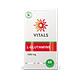 Vitals L-Glutamine 1000 mg Capsules 60CP Voorkant verpakking Vitals L-Glutamine 1000 mg Capsules 60CP Voorkant verpakking