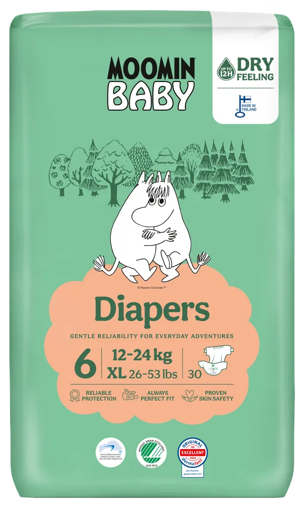 Moomin Baby Luiers Maat 6 12-24 KG
