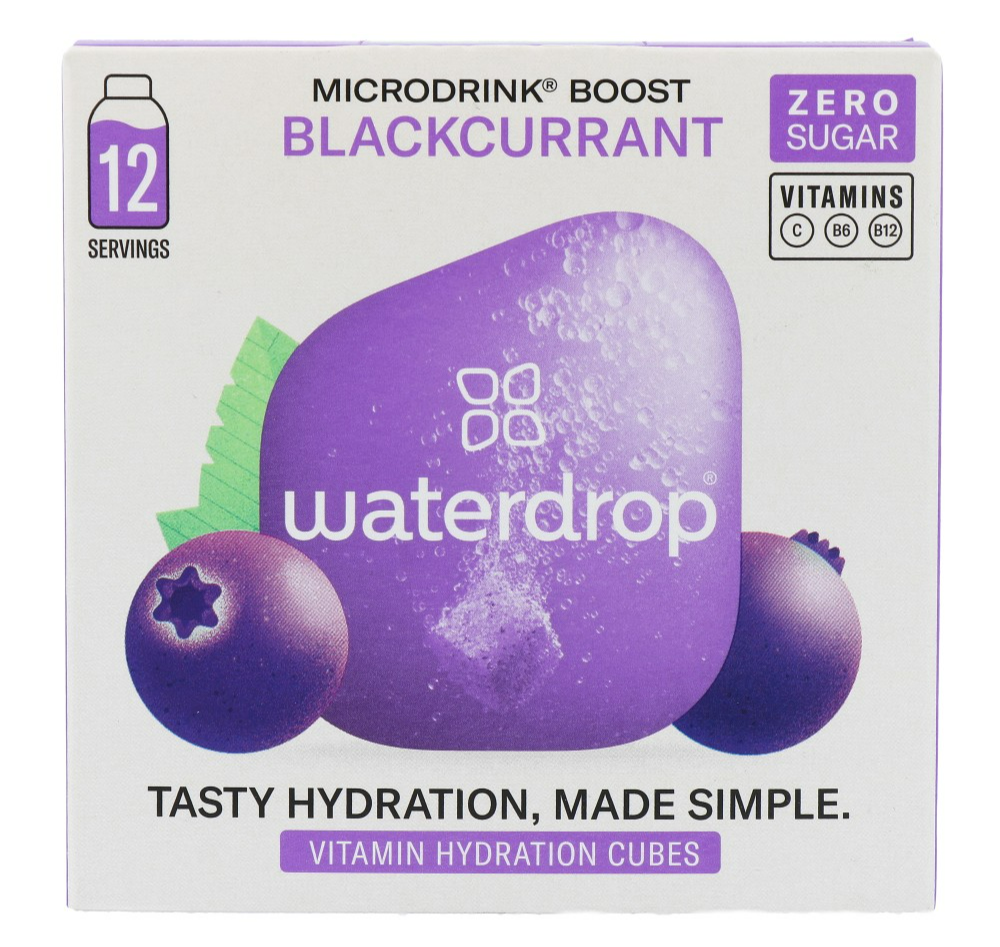 Waterdrop Boost Microdrink Vitamin Hydration Cubes 12ST