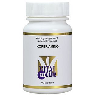 Vital Cell Life Koper Amino Tabletten 100TB