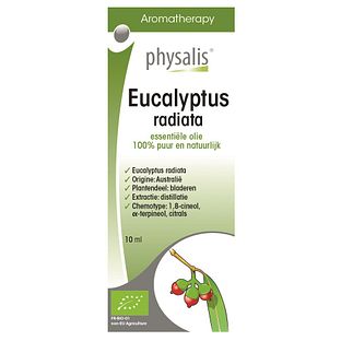 Physalis Aromatherapie Eucalyptus Radiata 10ML Physalis Aromatherapie Eucalyptus Radiata 10ML