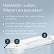Brita Waterfilterkan Style Essential Cool Sand 2,4LT Voordelen waterkan