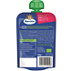 Bambix Bio Knijpzakje Appel, Perzik, Banaan, Peer en Haver 10+ 100GR Achterkant verpakking