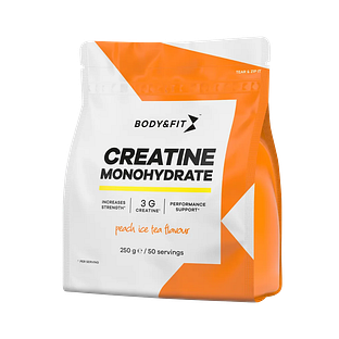 Body & Fit Creatine Monohydrate Peach Poeder 250GR