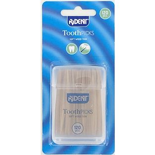 Rident Tandenstokers Hout Dun 120ST