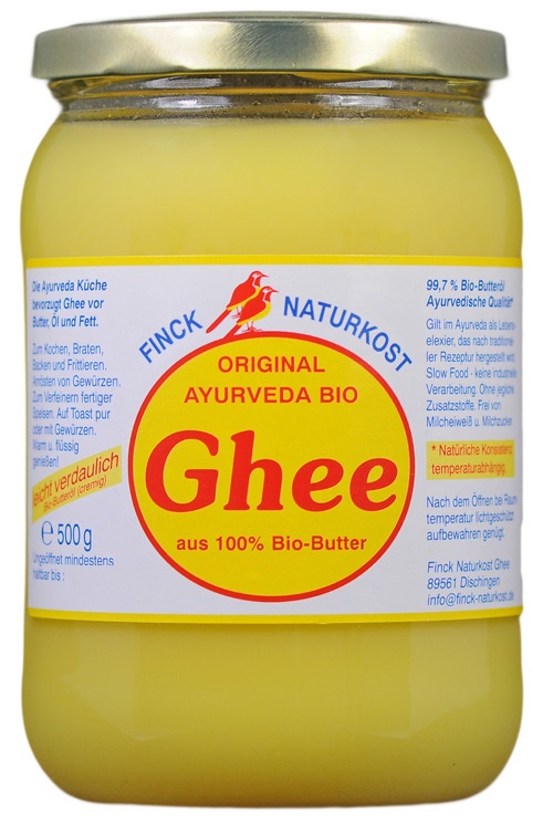 Finck Naturkost Ghee Geklaarde Boter afbeelding