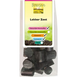 Boerjan Drop Lekker Zoet 150GR
