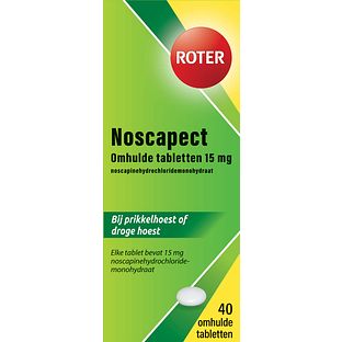 Roter Noscapect Tabletten 40TB