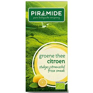 Piramide Groene Thee Citroen 20ZK