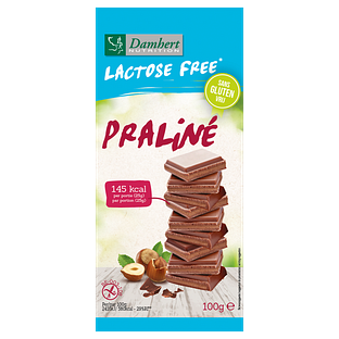 Damhert Lactose Free Chocoladetablet Praline 100GR