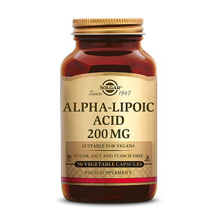 Solgar Alpha Lipoic Acid (Liponzuur) 200 mg Capsules 50VCP