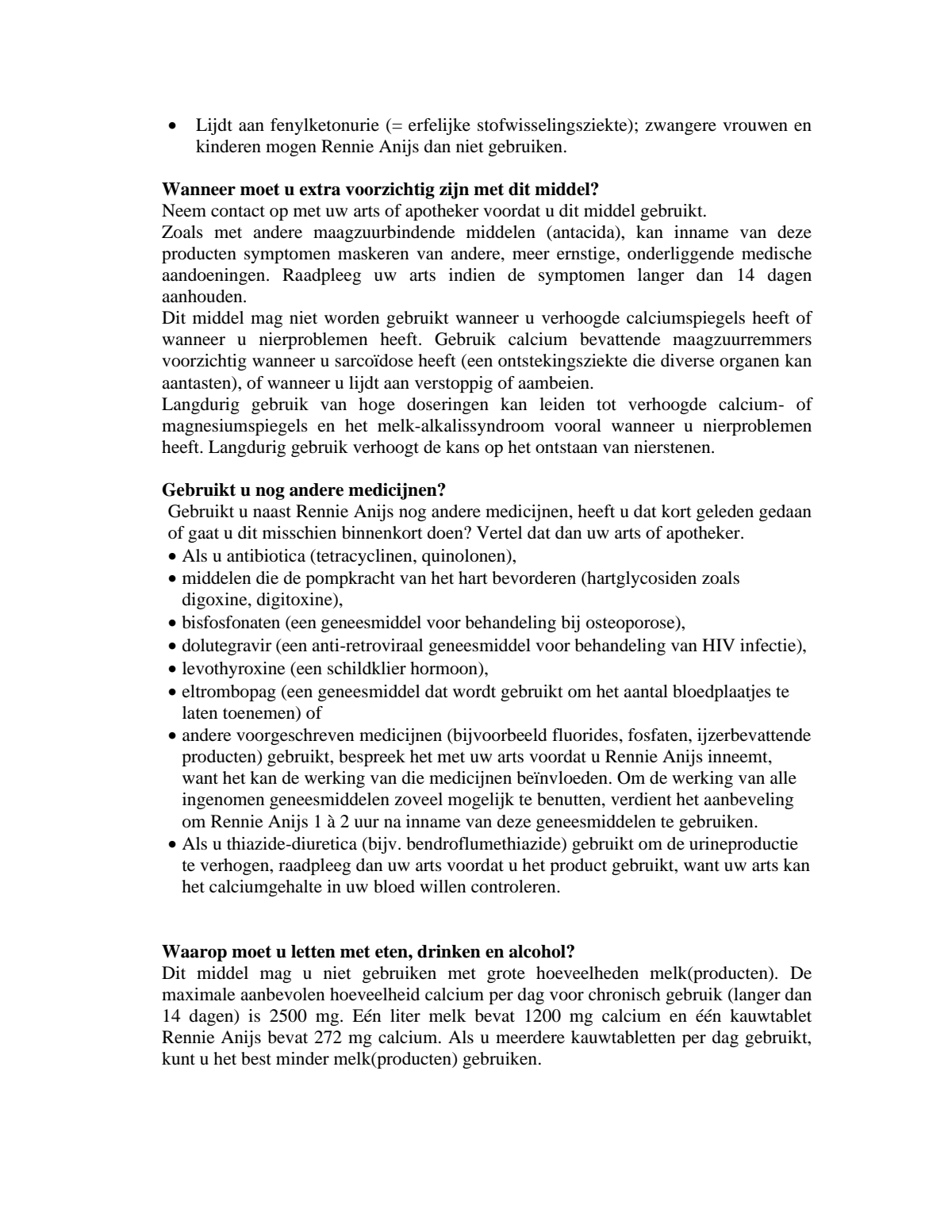 Anijs kauwtabletten bij brandend maagzuur afbeelding van document #2, leaflet