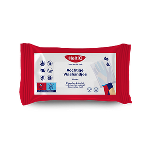 HeltiQ Vochtige Washandjes 20ST