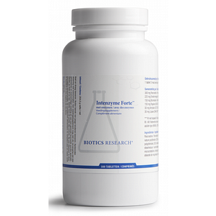 Biotics Intenzyme Forte Tabletten 500TB Biotics Intenzyme Forte Tabletten 500TB