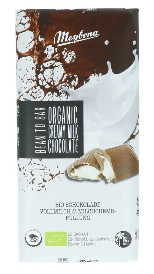 Meybona Organic Filled Creamy Milk Chocolate afbeelding