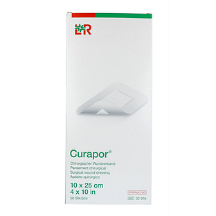 Lohmann & Rauscher Curapor Wondverband 10x25cm 50ST Lohmann & Rauscher Curapor Wondverband 10x25cm 50ST
