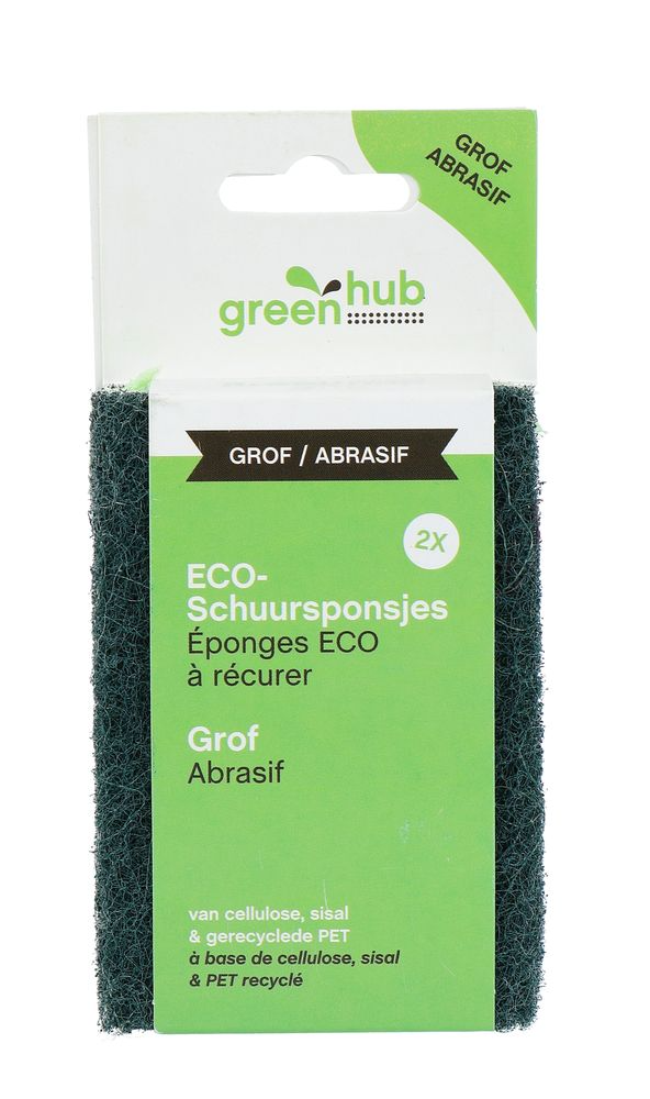 GreenHub ECO Schuursponsjes Grof afbeelding