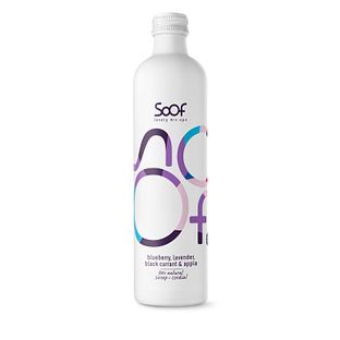Soof Siroop Blauwe Bes, Lavendel, Zwarte Bes & Appel 340ML
