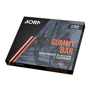 Born Gummy Bar - Multifruit Caffeine 90GR Born Gummy Bar - Multifruit Caffeine 90GR