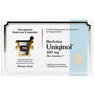 Pharma Nord BioActive Uniqinol 100mg Capsules 150CP