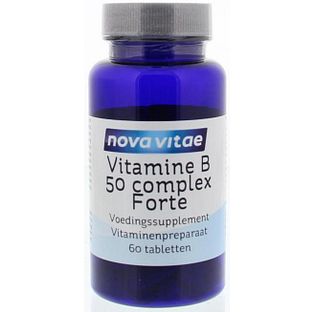 Nova Vitae Vitamine B50 Complex Forte Tabletten 60TB