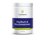 Vitakruid Psyllium 5000 mg & Glucomannan 1000 mg vezels 450GR Vitakruid Psyllium 5000 mg & Glucomannan 1000 mg vezels 450GR