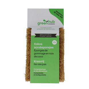 GreenHub Kokos Scrubspons 2ST