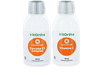 VitOrtho Liposomaal Curcuma C3 Complex + Vitamine C Combivoordeel 2x100ML
